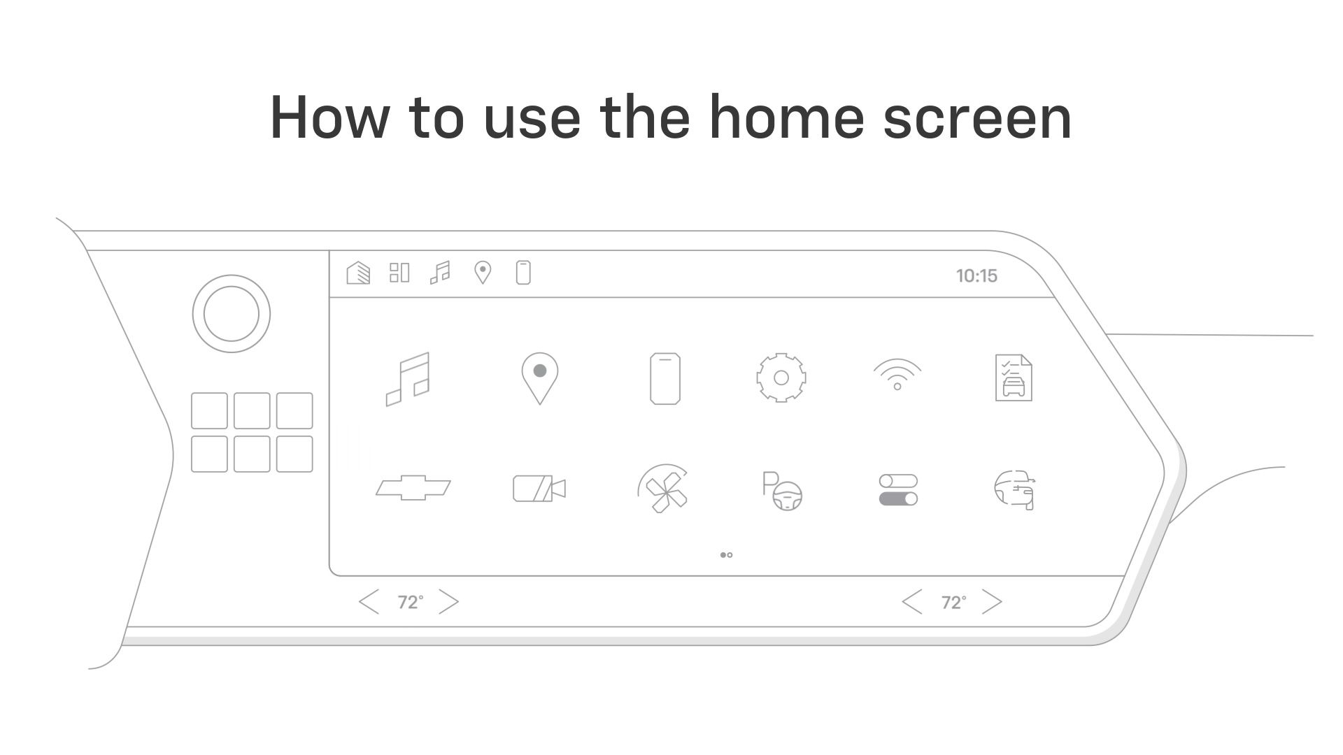Navigating Touchscreen
